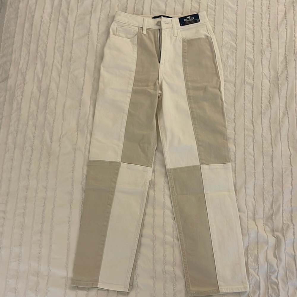 NWT ultra high rise, vintage stretch Hollister pants